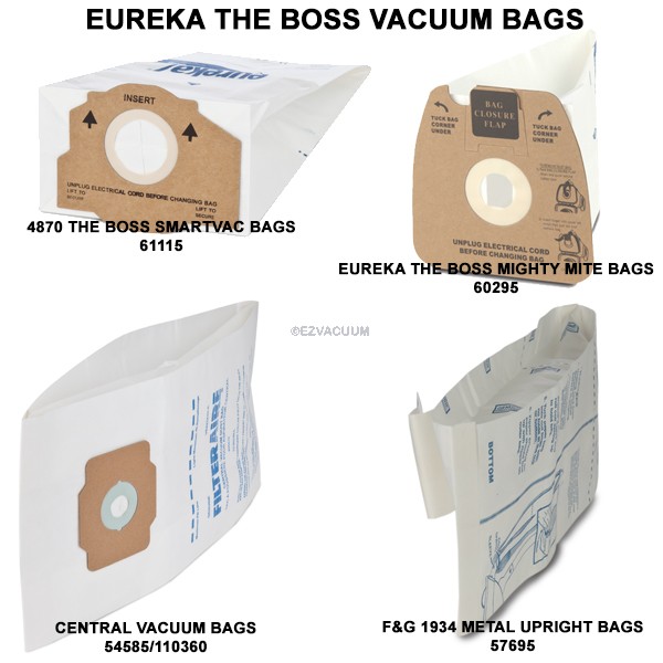 What Size Vacuum Bags for Eureka the Boss